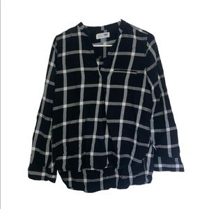 Old Navy Pullover Plaid Shirt